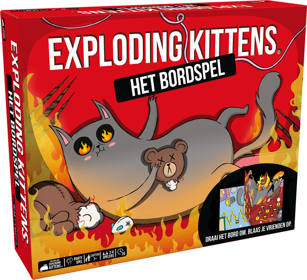 Exploding Kittens The Board Game-Nederlands (Diversen) Nieuw