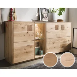 Massivholz »Davos« Sideboard III  – erhältlich in 9 Ausführungen