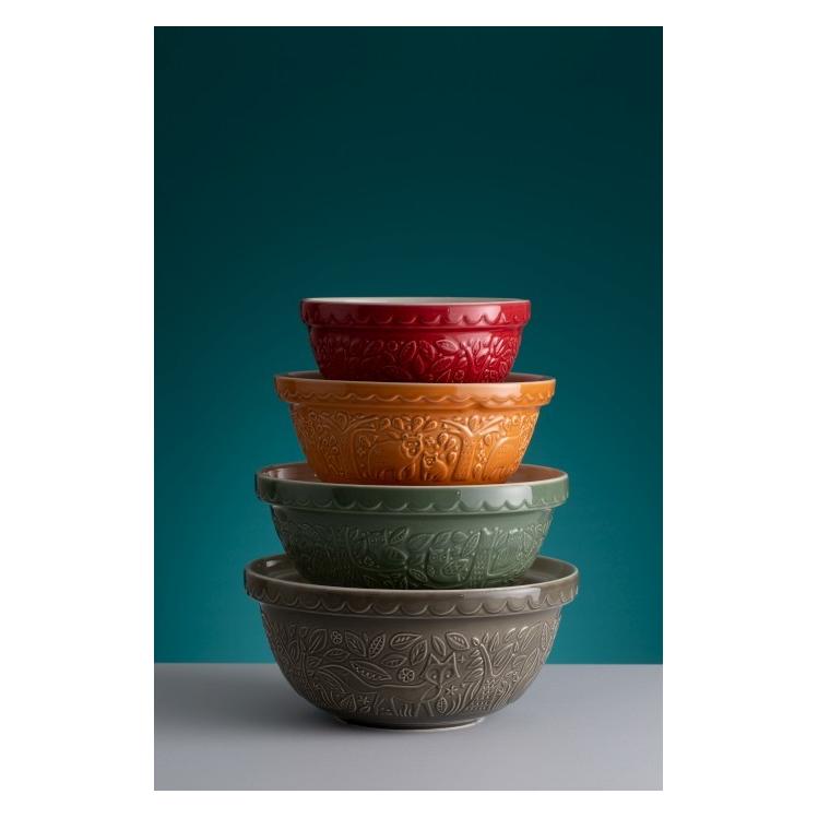 Mason Cash 2002.149 In The Forest Size 12 Grey Mixing Bowl (4 l) (MC2002149)