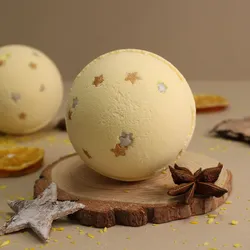 Christmas Star Bath Bomb - Marzipan