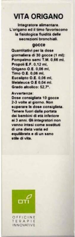 OTI Srl VITA OTI Origano Gtt 30ml