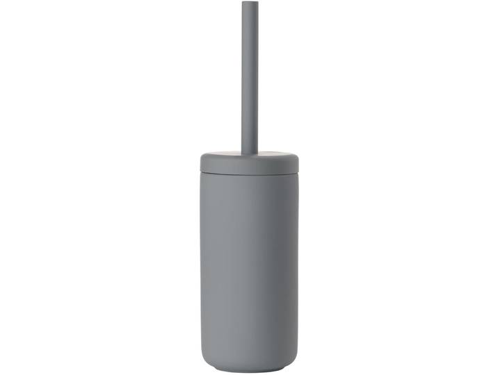 Toilettenbürste Zone Denmark grau Steingut H 38.7 cm - Toilettenbürste