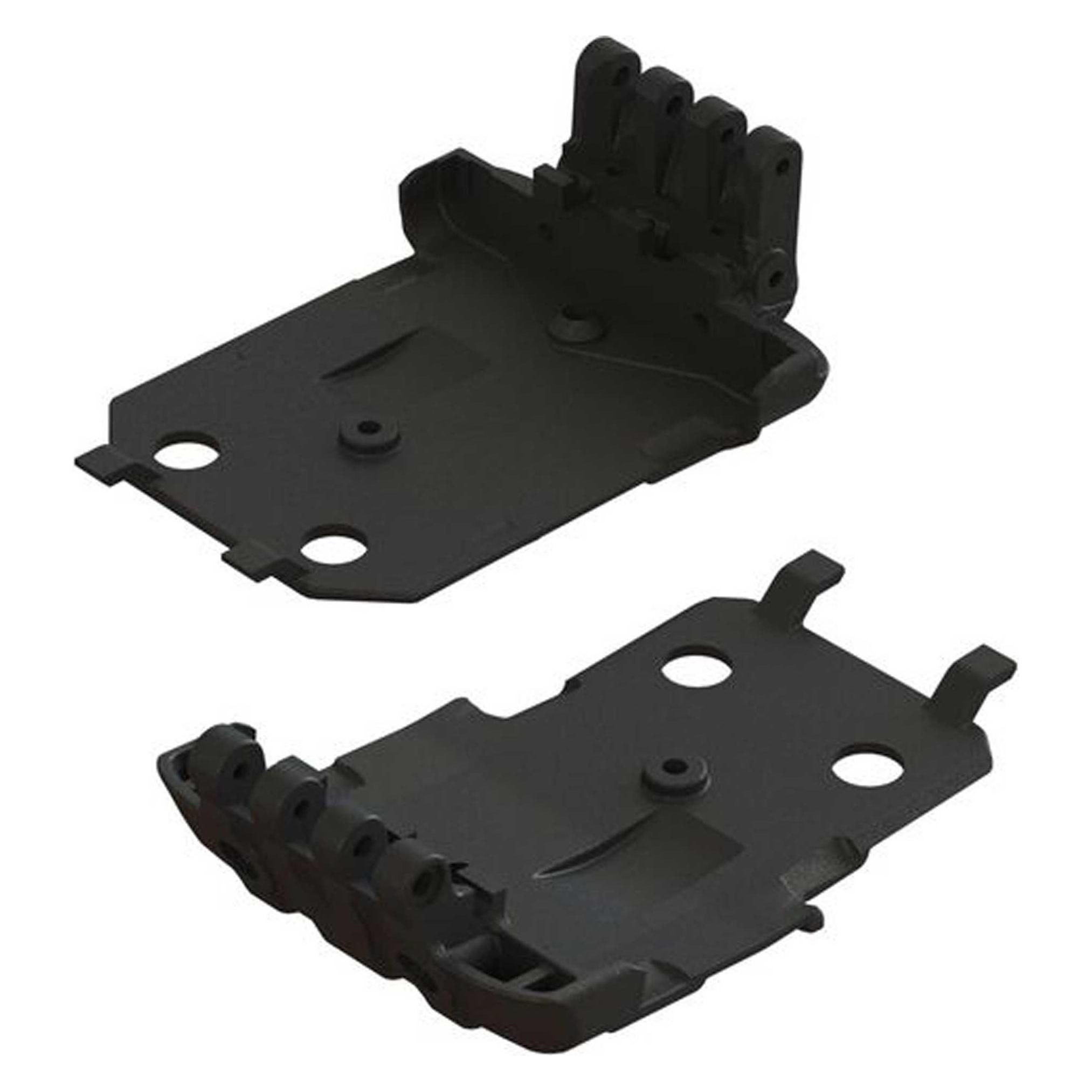 Arrma lower skidplates (2) (ARA320632)
