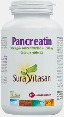SURA VITASAN PANCREATIN 120 CAPSULAS
