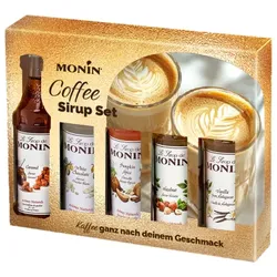 MONIN Coffee Sirup Set - Jura Herstellergarantie, kostenlose Beratung 08001006679
