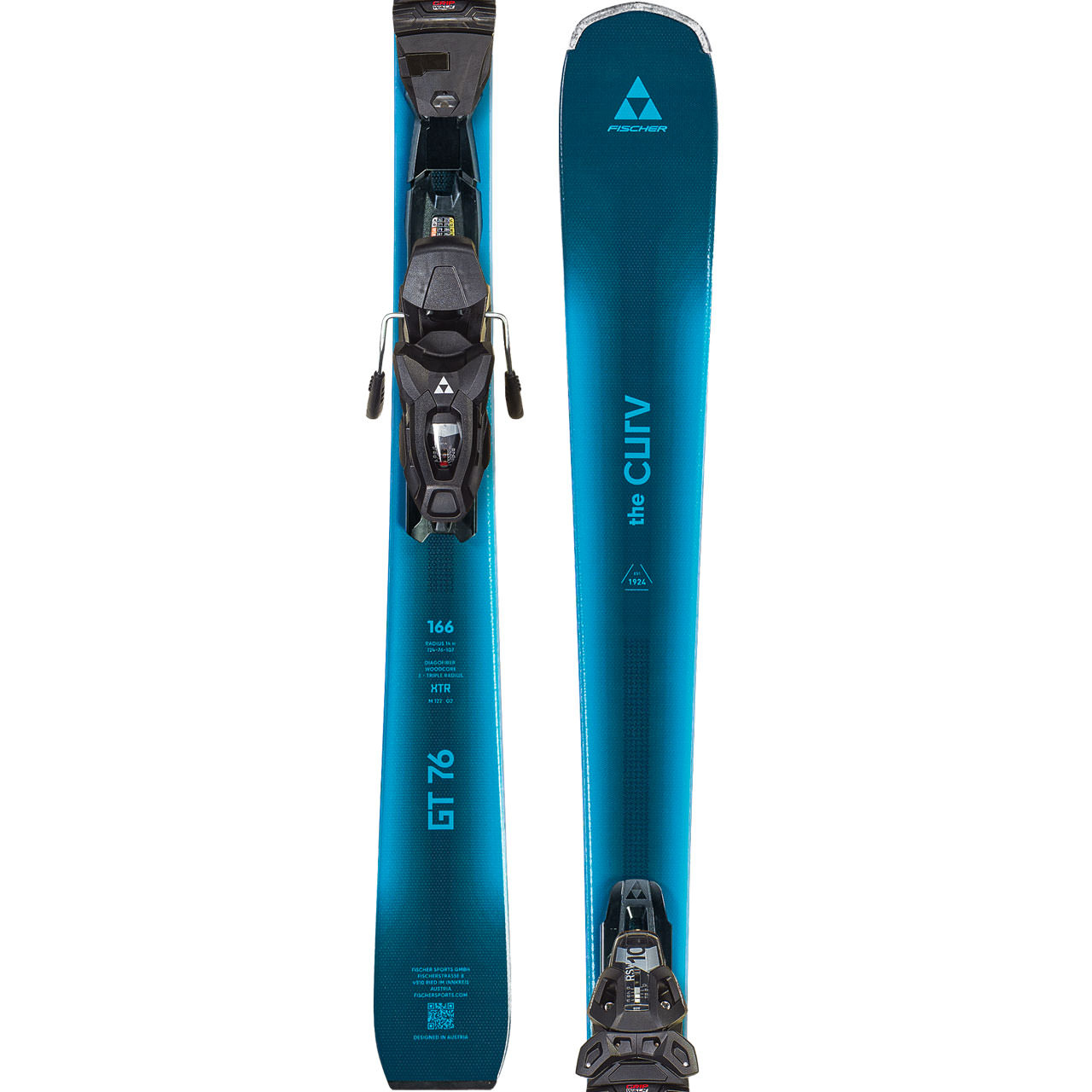 Fischer The Curv GT 76 XTR Sport blue - 173 cm