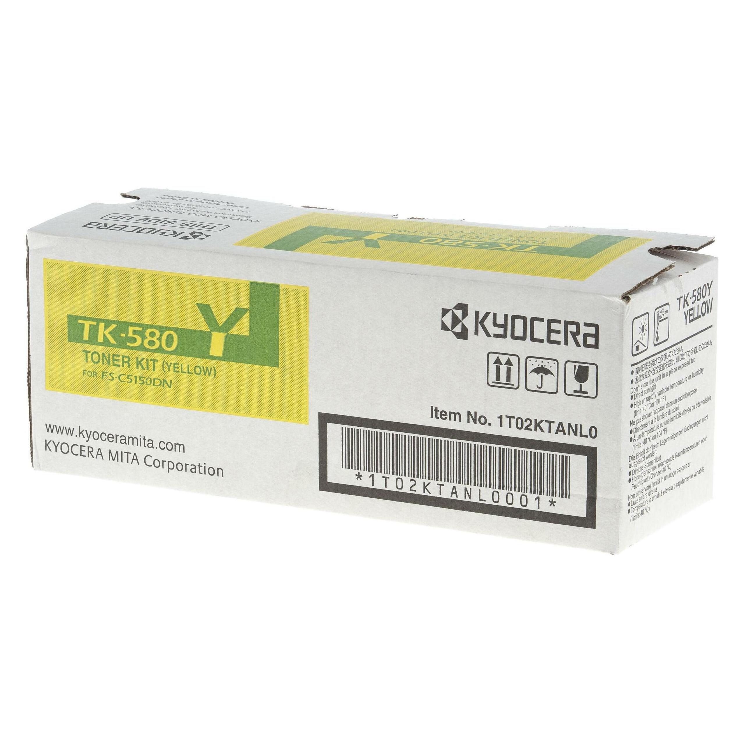 Kyocera Tk-580y (Y) (TK-580Y)