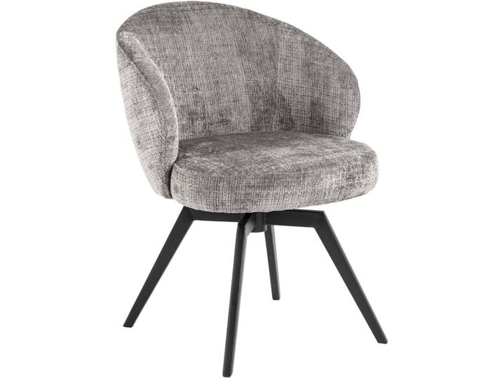 AC Design Furniture Stuhl AC Design Grau Textil - Stuhl