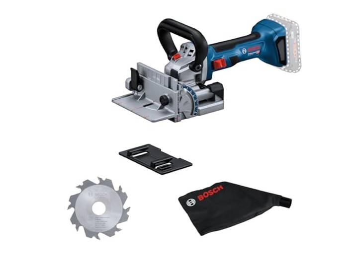Bosch PRO Fraiseuse à lamelles GFF 18V-22 Lamelleuse sans-fil de grande précision pour des résultats de qualité professionnelle GFF 18V-22 solo carton