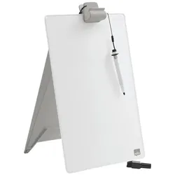 nobo Schreibtisch-Whiteboard Notiz 21,6 x 29,7 cmm, brillant weiß