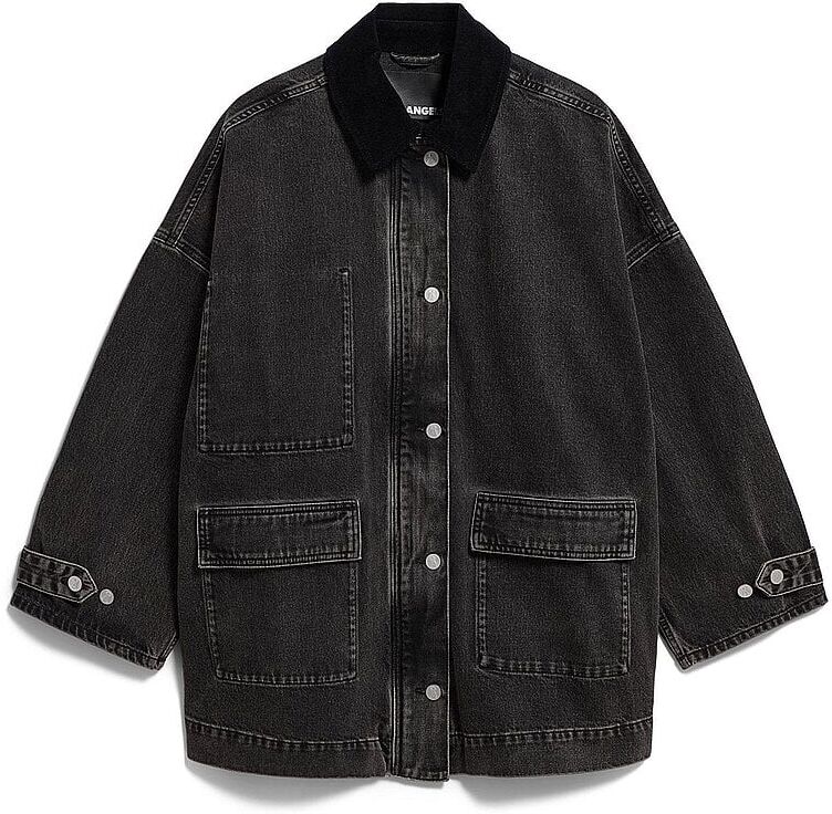 ARMEDANGELS Jeansjacke  schwarz   S/M S/M