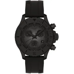 Tissot T1202173706100 Unisex-Taucheruhr Seastar 1000 Chronograph Schwarz