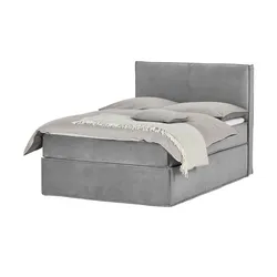 Boxi Boxspringbett  Boxi ¦ grau ¦ Maße (cm): B: 140 H: 125