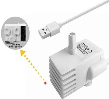 Inspire Essentials FlowGlow Cat Fountain Replacement Pump 5