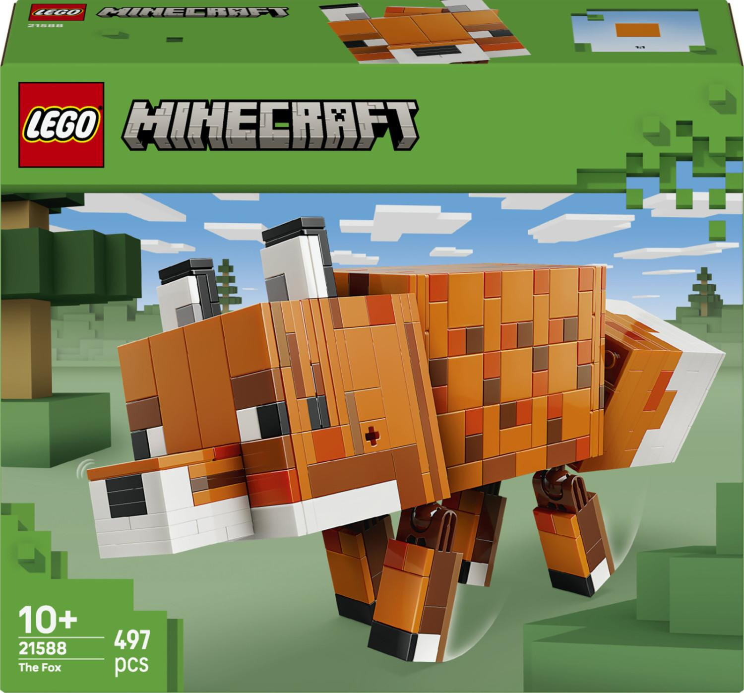 LEGO Minecraft De Vos 3D-puzzel met accessoires 21588