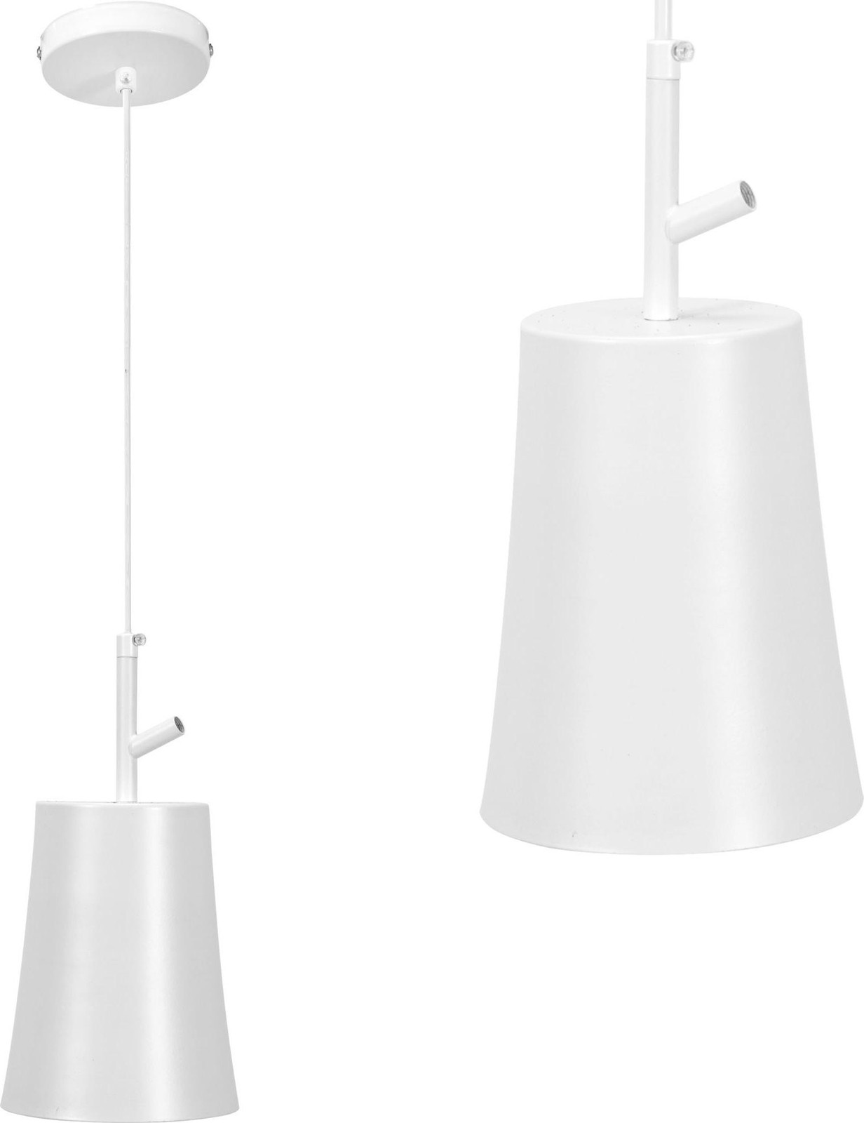 Toolight Grijze Plafondlamp APP1035-1CP White