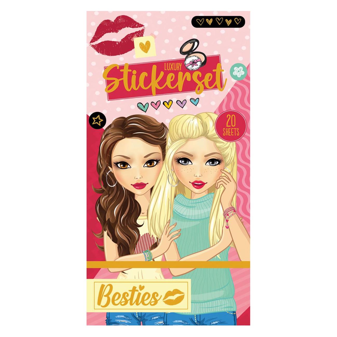 Besties Luxus-Stickerbuch, 20 Blatt (20 Sticker) (37427045)
