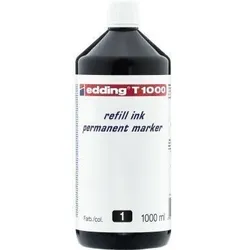 Edding Nachfülltusche T1000 4-T1000001 1.000ml schwarz