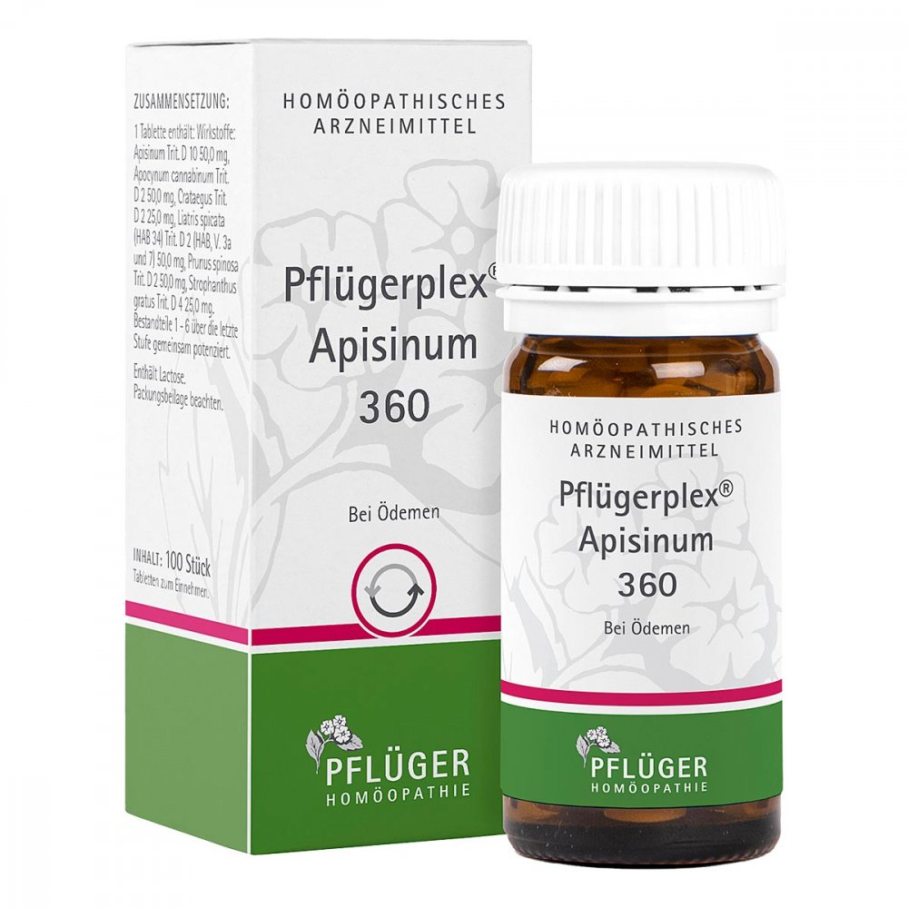 Homöopathisches Laboratorium Alexander Pflüger Gmb Pflügerplex Apisinum 360 Tabletten 02913041