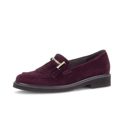 Loafer GABOR "Loafer", Damen, Gr. 37,5, lila, Schuhe Loafer