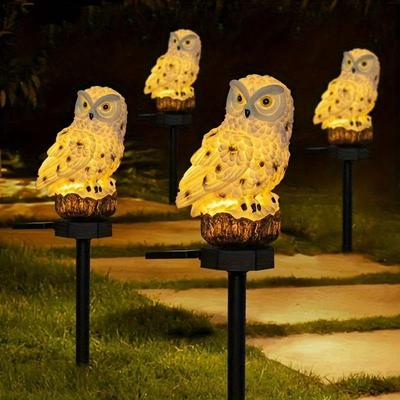 Uplift Essentials Solar Owl Landscape Guardian Light Solar Owl Landscape Guardian Light