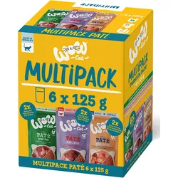WOW CAT Adult Multipack 1x750 g