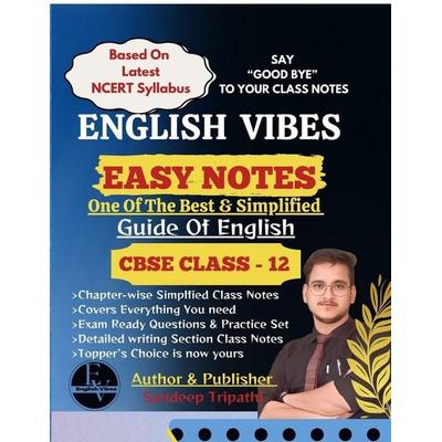 English Vibes Easy Notes CBSE XII, Taschenbuch von Sandeep Tripathi, Notion Press Media Pvt. ltd
