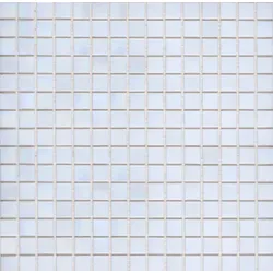 Premium Mosaic Glasmosaik weiß 33x33 cm glanz MOS20WHHM