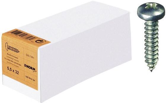 Vis à tôle E-NORMpro 4317784032841 100 pièces