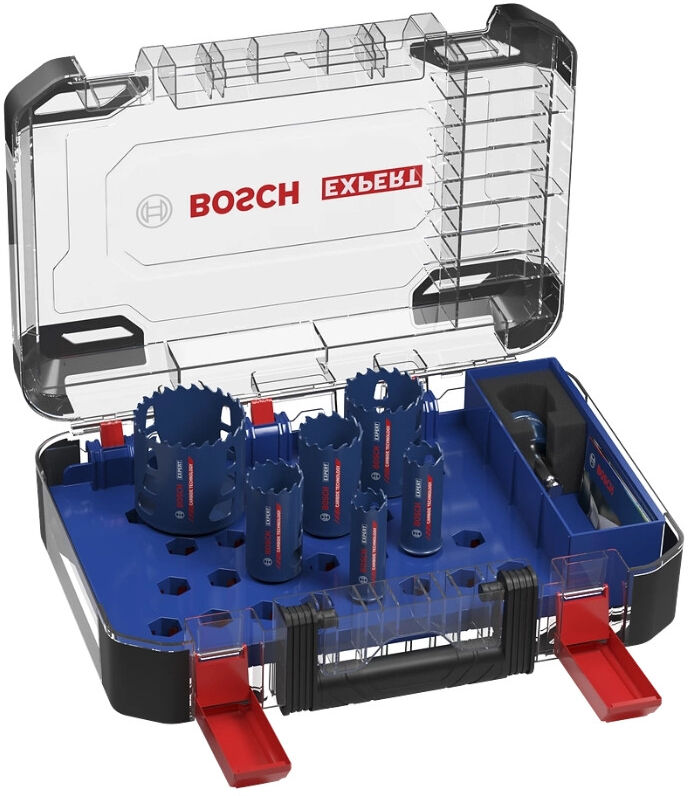 BOSCH EXPERT Coffret 6 trépans carbure Ø 22 à 68 mm - 2608900446