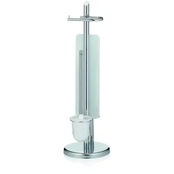Toilettengarnitur KEN (DH 22x73 cm) - silber - DH 22x73 cm
