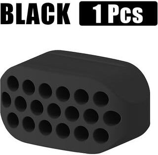Modern Mode Marketplace Silicone Jawline Exerciser Ball For Face And Neck Toning black