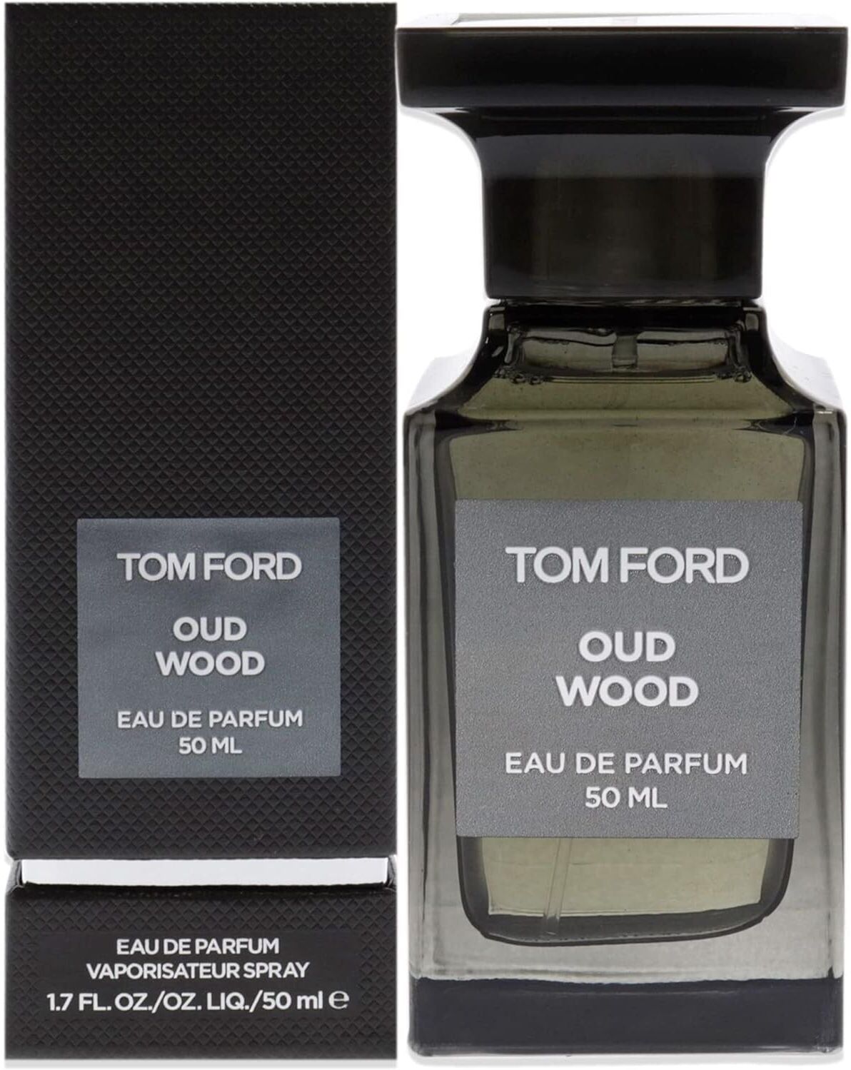 Tom Ford Oud Wood Eau de Parfum for Men 50ml – Luxury Amber Woody Fragrance