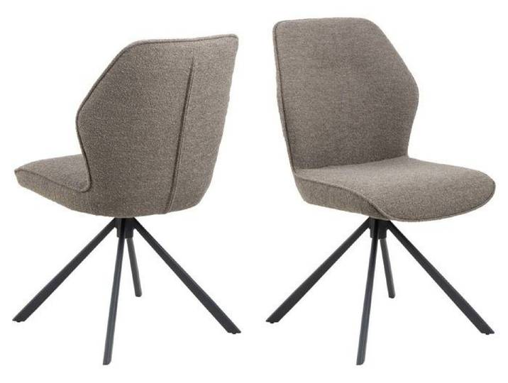 Aura chaise de salle à manger gris.