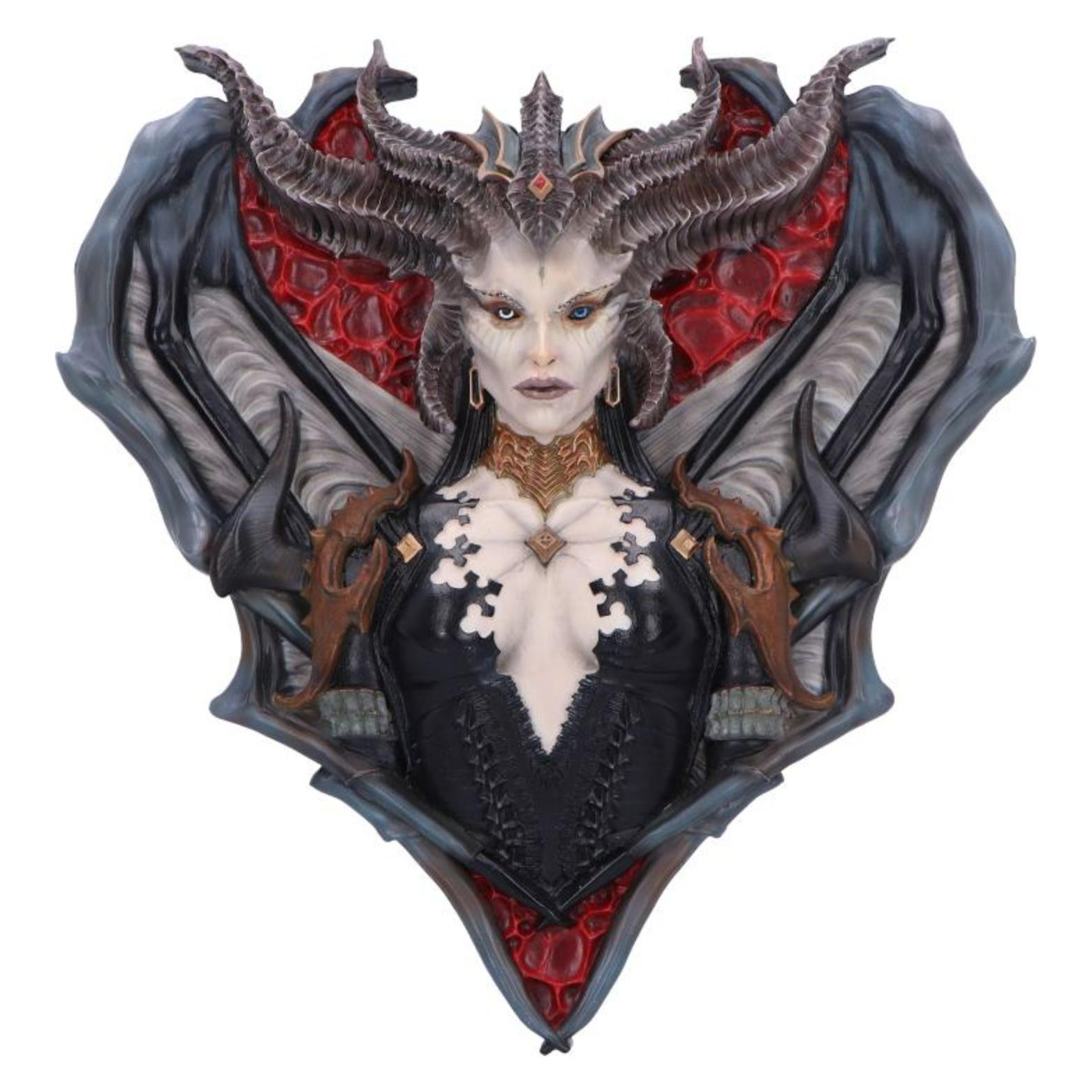 Nemesis Now Diablo IV Wandschmuck Lilith 30 cm (B6830C24)