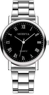 Quick Pick Pro Prestige Silver Quartz Watch For Men Men Quartz Watch With Alloy Band & Classic Casual Style b Black