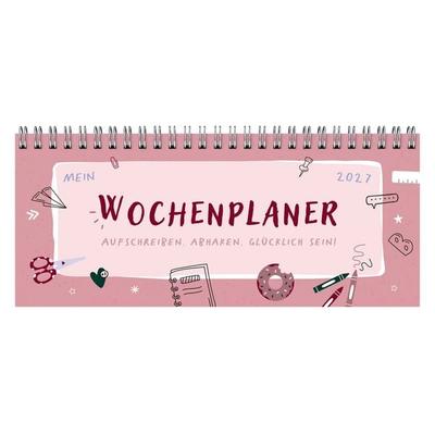 Mein Wochenplaner 2027: Aufschreiben, abhaken, glücklich sein!