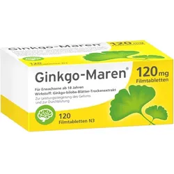 GINKGO-MAREN 120 mg Filmtabletten 120 St