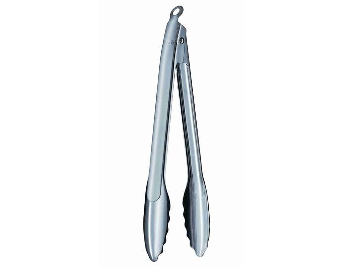 Kochzange RÖSLE, silber (edelstahlfarben), L:30cm, Edelstahl 18/10, Küchenzangen, Kochzange, Zange zum Kochen und Grillen, Edelstahl 18/10, spülmaschinengeeignet