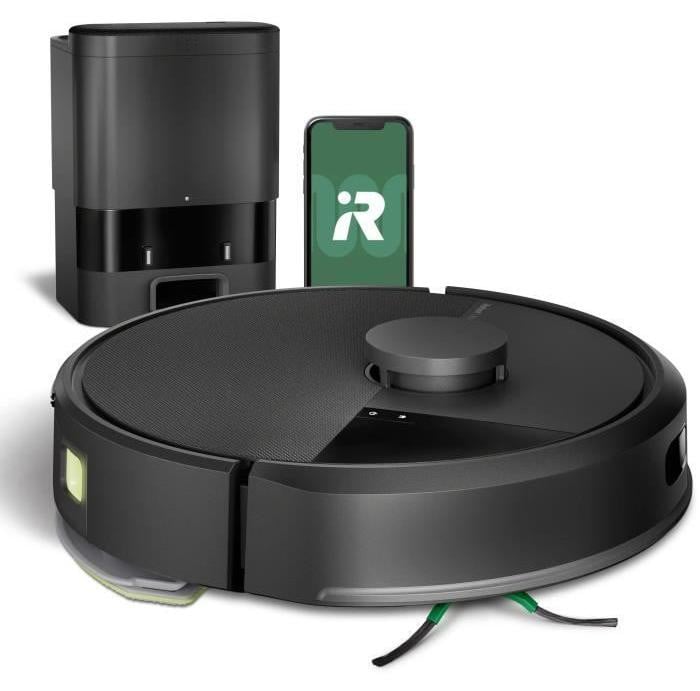 iRobot Roomba 105 Combo Robotstofzuiger - Zwart - 7000 Pa - 400 ml