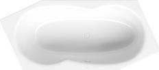 BETTE 6840-008 Badewannen Sechseck Metric Flanell FE