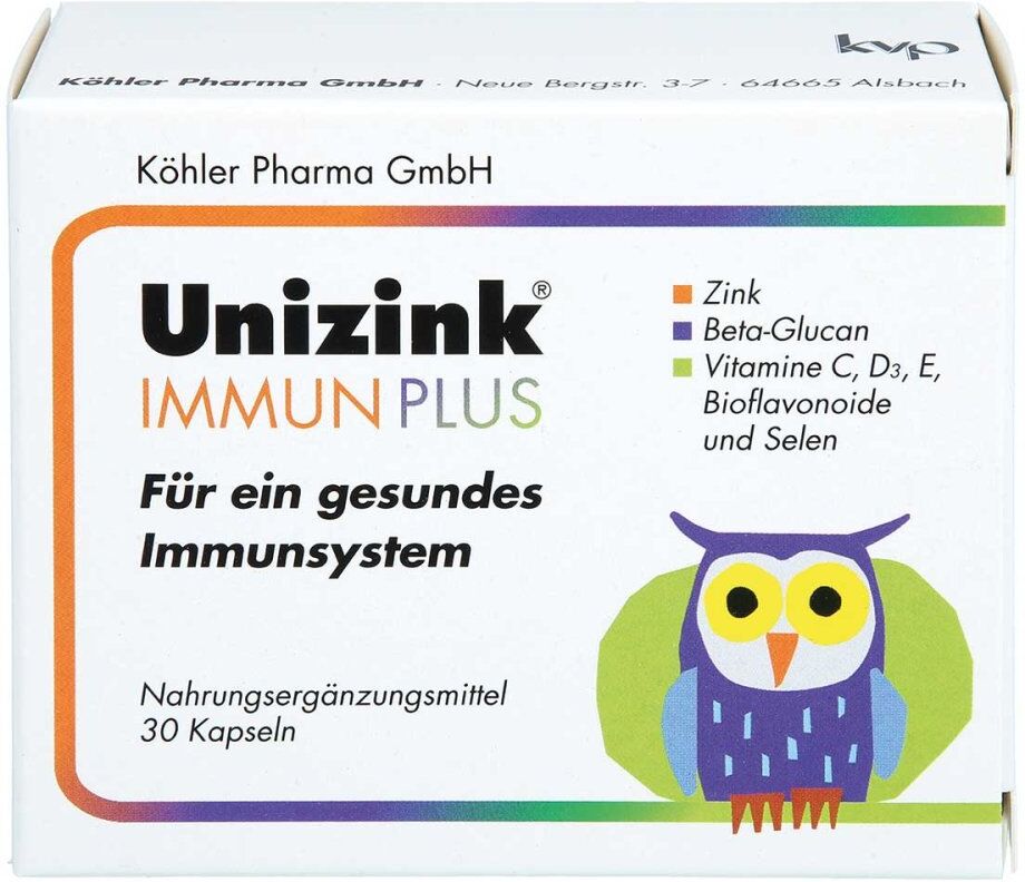 Unizink Immun Plus Kapseln