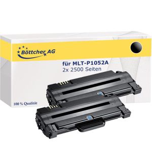 kompatibel für Samsung MLT-P1052A schwarz Value Pack, 2 Stück