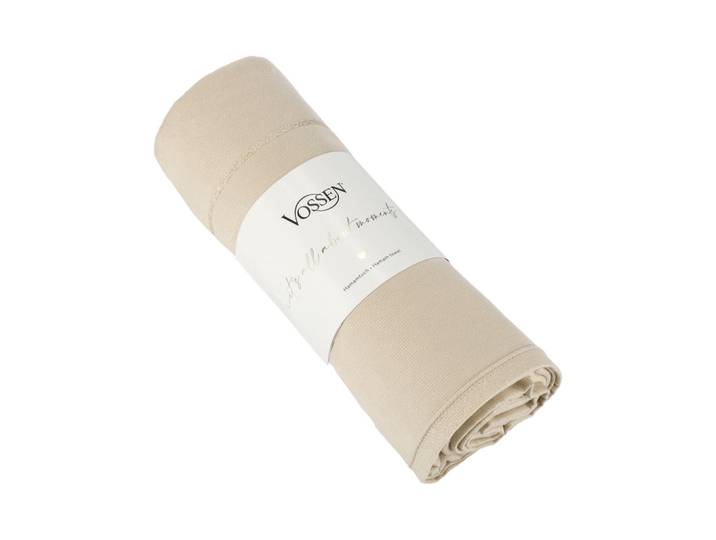 Vossen Hamamtuch Shiny Days, Hellbraun, Uni, 80x180 cm, saugfähig, hochwertige Qualität, Heimtextilien, Badtextilien, Strandtücher