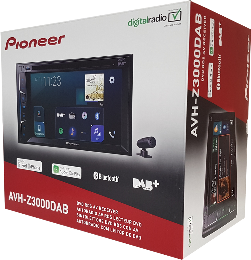 Pioneer AVH-Z3000DAB inkl. DAB Antenne
