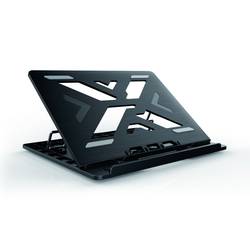 Conceptronic ERGO Laptop Cooling Stand Notebook-Ständer mit Kühlfunktion höhenverstellbar THANA03B