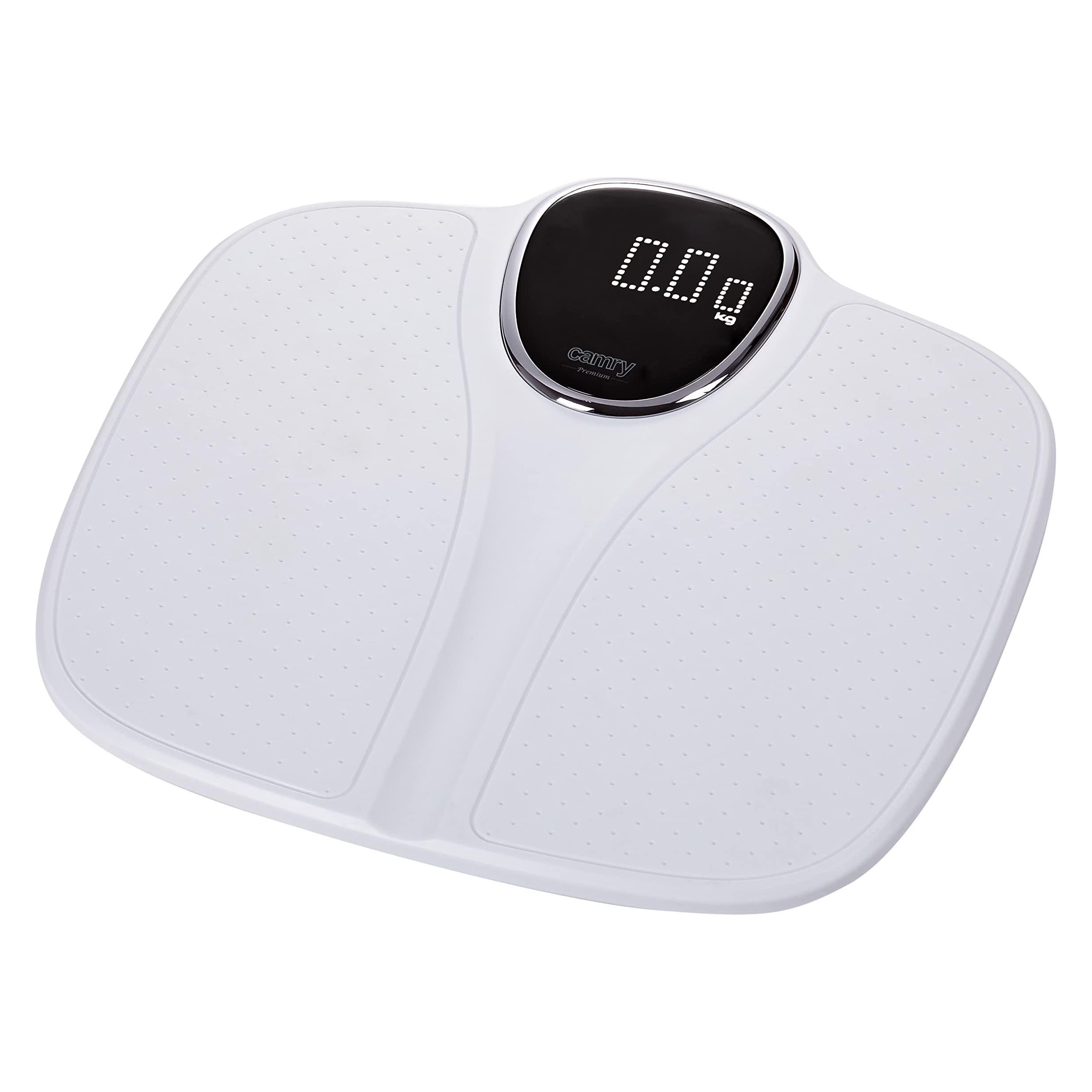 Camry Bathroom scale CR 8171w Maximum weight (capacity) 180 kg, Accuracy 50 g, Body Mass Index (BMI) (180 kg) (CR 8171W)