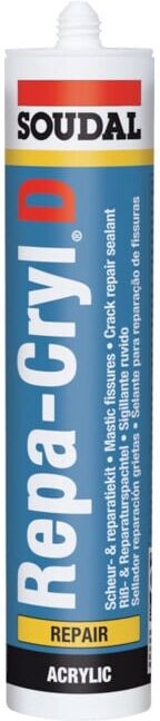 Soudal REPA-CRYL D Enduit de rebouchage 310 ml (106184)