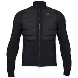 Fox, Herren, Velojacke, Vest 24 Flexair Fire Hybrid Blk (M), Schwarz, M