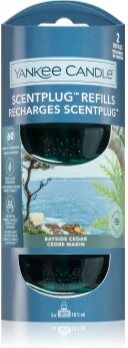 Yankee Candle Bayside Cedar recarga para o difusor elétrico 2x18.5 ml. Bayside Cedar